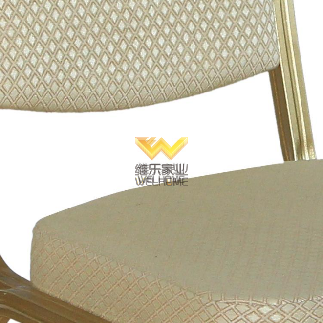 Top quality Gold metal banquet chair for event